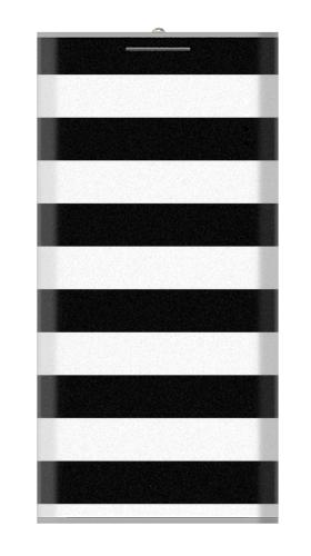Black and White Striped Iphone6 Case