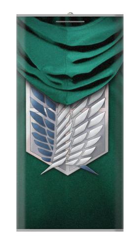 Attack on Titan Scouting Legion Rivaille Green Cloak Iphone6 Case