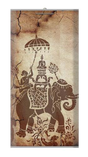 Thai Art Buddha on Elephant Iphone6 Case