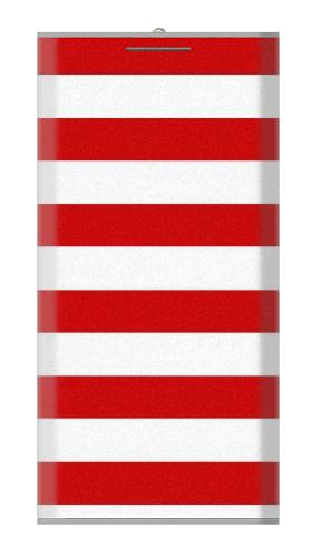 Red and White Striped Iphone6 Case