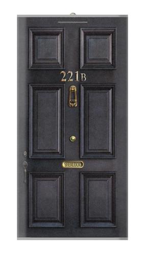 Sherlock Holmes Black Door 221B Iphone6 Case