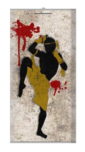 Muay Thai Fight Boxing Blood Splatter Iphone6 Case