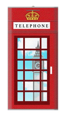 England Classic British Telephone Box Minimalist Iphone6 Case