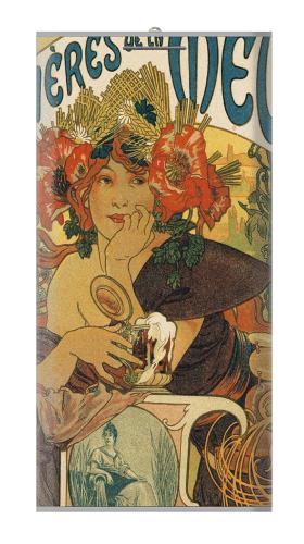 Alphonse Mucha Bieres De La Muse Iphone6 Case