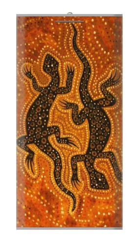 Lizard Aboriginal Art Iphone6 Case