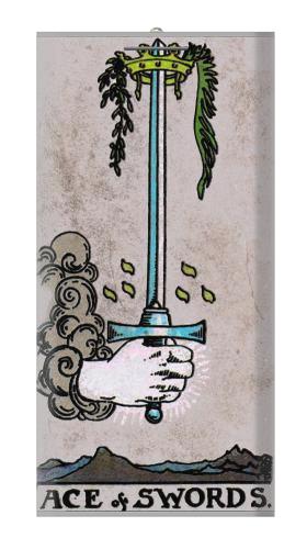 Tarot Ace of Swords Iphone6 Case