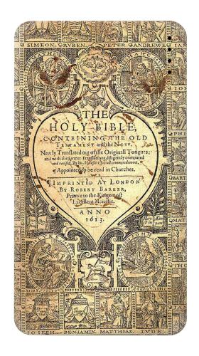 Bible Page Iphone6 Case