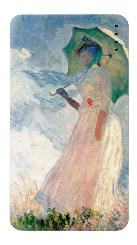 Claude Monet Woman with a Parasol Iphone6 Case