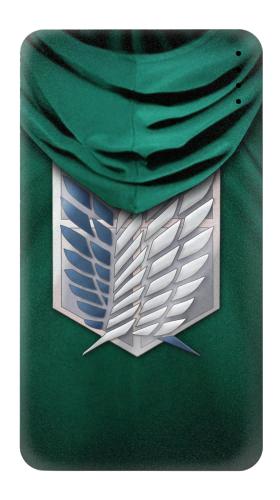 Attack on Titan Scouting Legion Rivaille Green Cloak Iphone6 Case