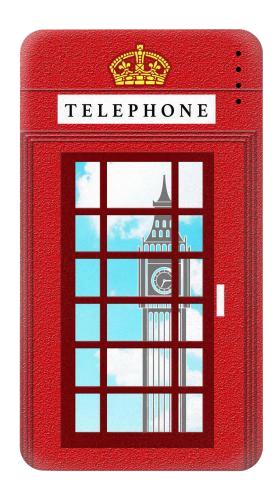 England Classic British Telephone Box Minimalist Iphone6 Case