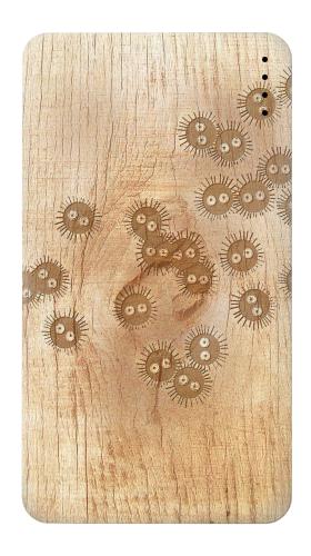 Spirited Away Wood Art Graphic Printed Iphone6 Case
