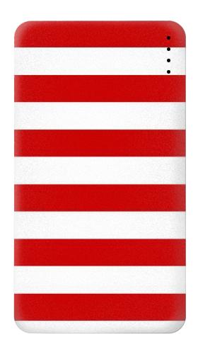 Red and White Striped Iphone6 Case