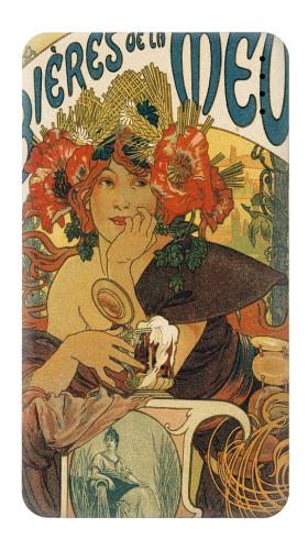 Alphonse Mucha Bieres De La Muse Iphone6 Case