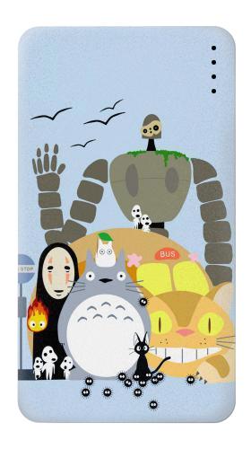 Totoro Cat Bus Laputa Noface and Friends Iphone6 Case
