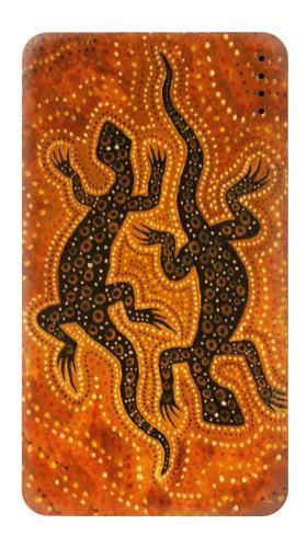 Lizard Aboriginal Art Iphone6 Case