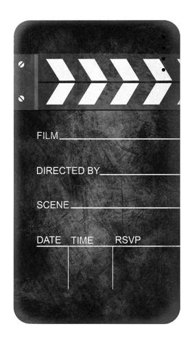 Vintage Director Clapboard Iphone6 Case