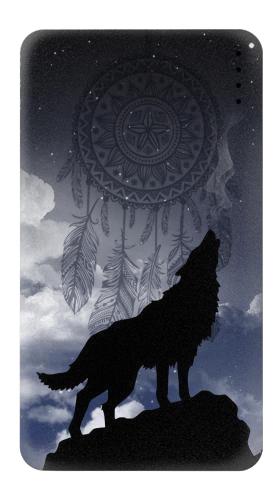 Dream Catcher Wolf Howling Iphone6 Case