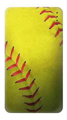 Yellow Softball Ball Iphone6 Case