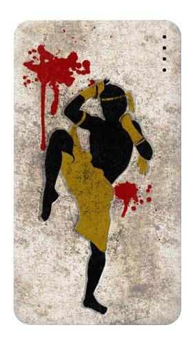 Muay Thai Fight Boxing Blood Splatter Iphone6 Case