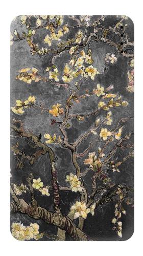 Black Blossoming Almond Tree Van Gogh Iphone6 Case